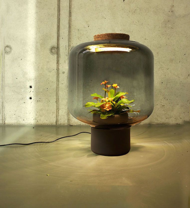 Nui Studio Mygdal Plant Lamp Floor