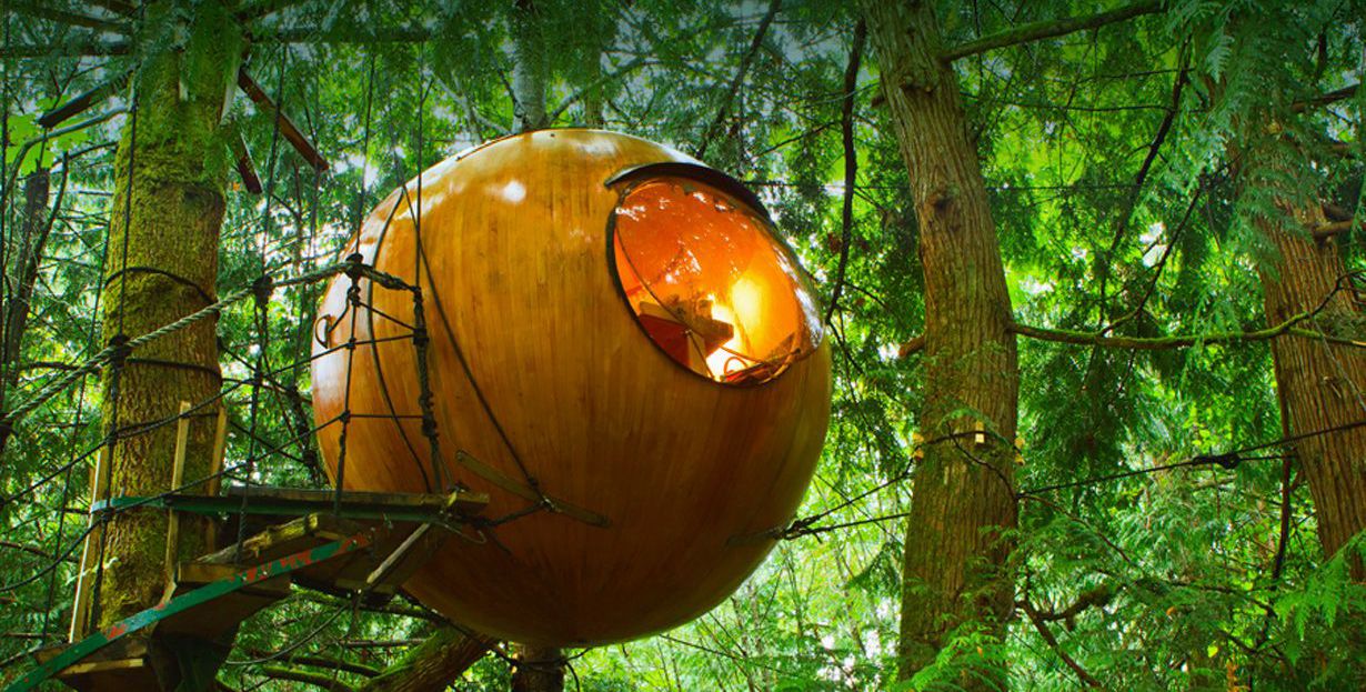 Free Spirit Spheres tree house Eve