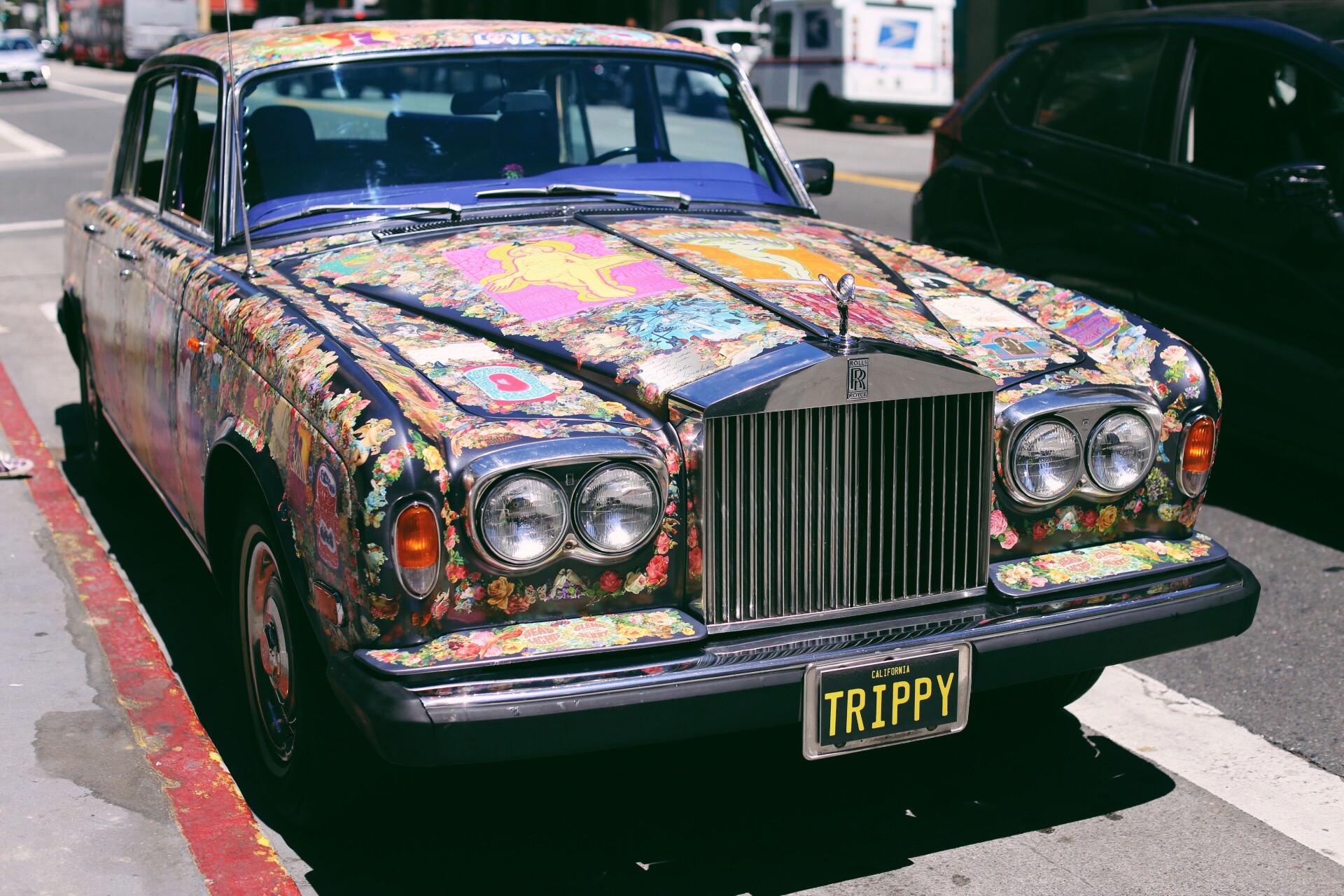 Trippy Summer of Love Car