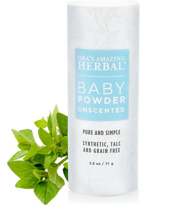 Oras Amazing Herbal Unscented Baby Powder
