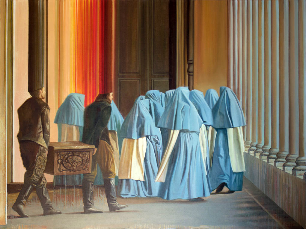 Les Miserables oil on canvas - Igor Gusev