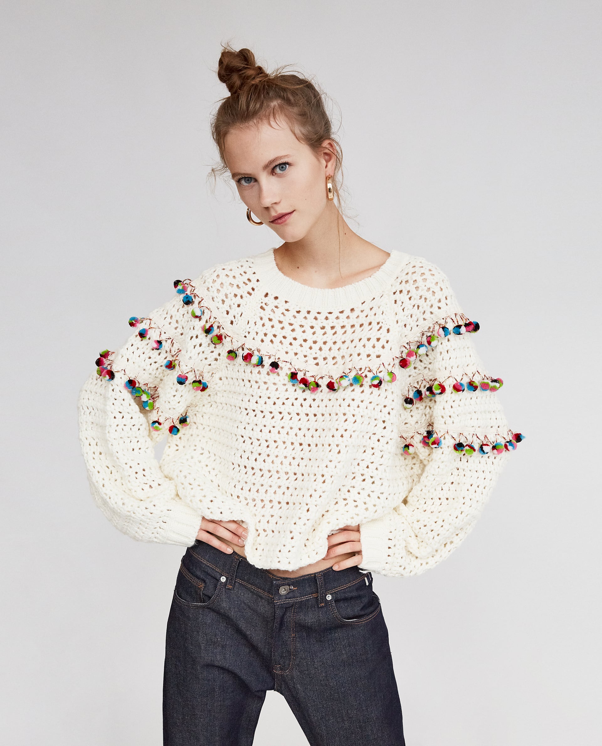 POMPOM SWEATER