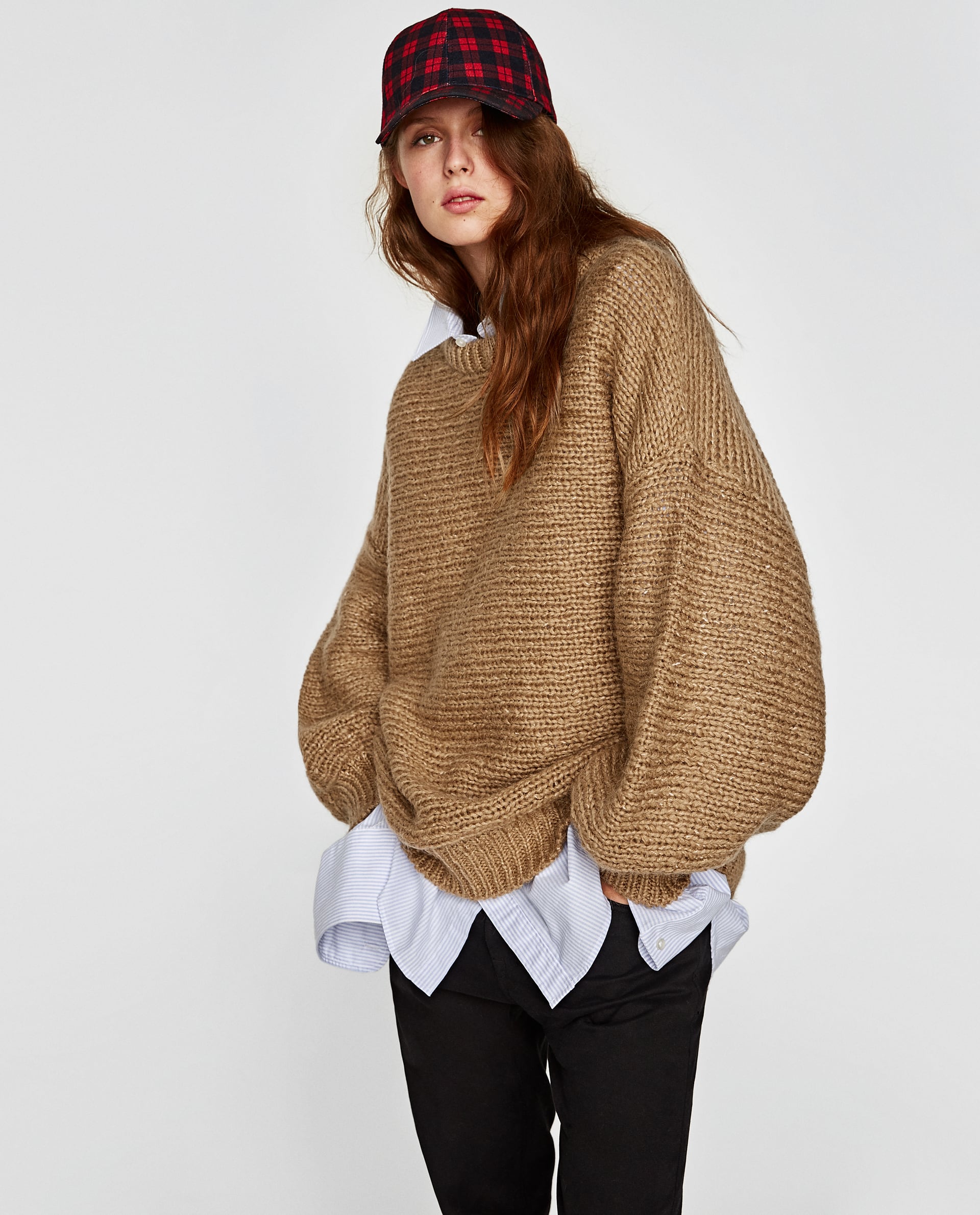 SWEATER WITH PUFF SLEEVES