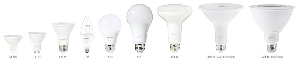 Amazon Basics LED Lightbulbs