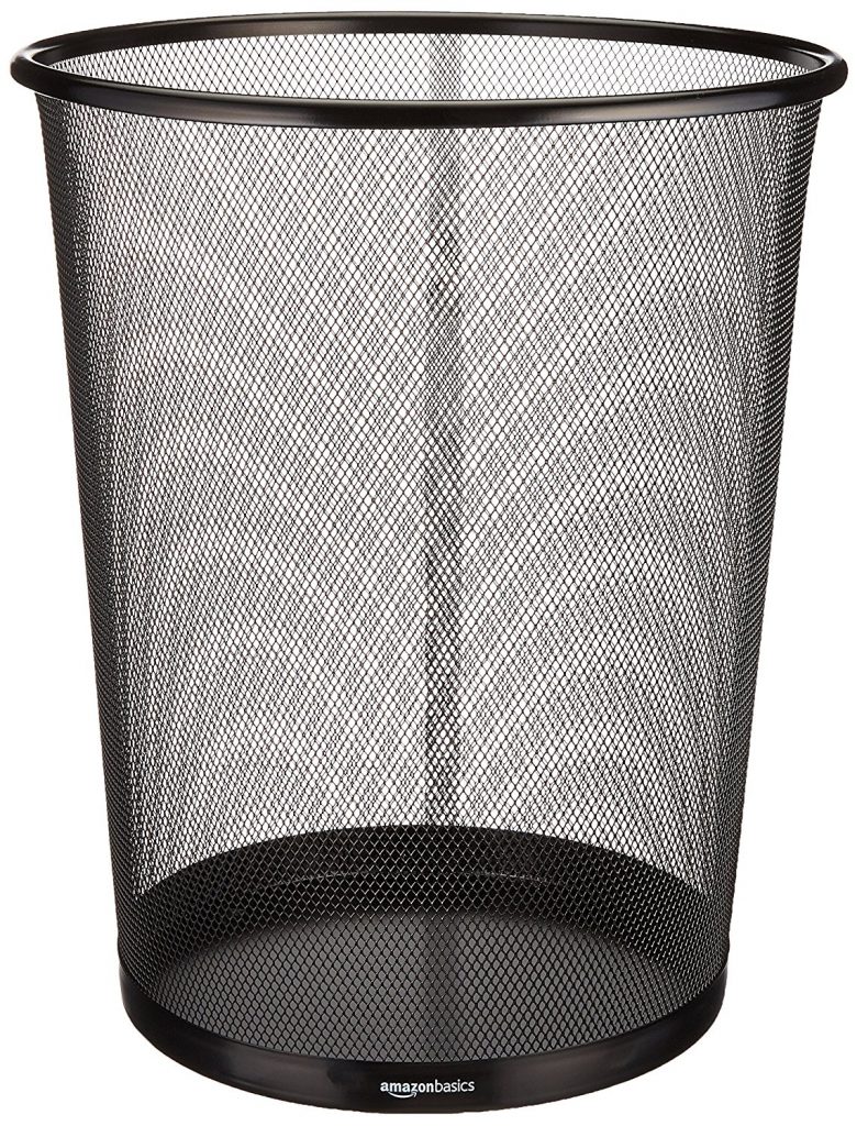 AmazonBasics Mesh Wastebasket