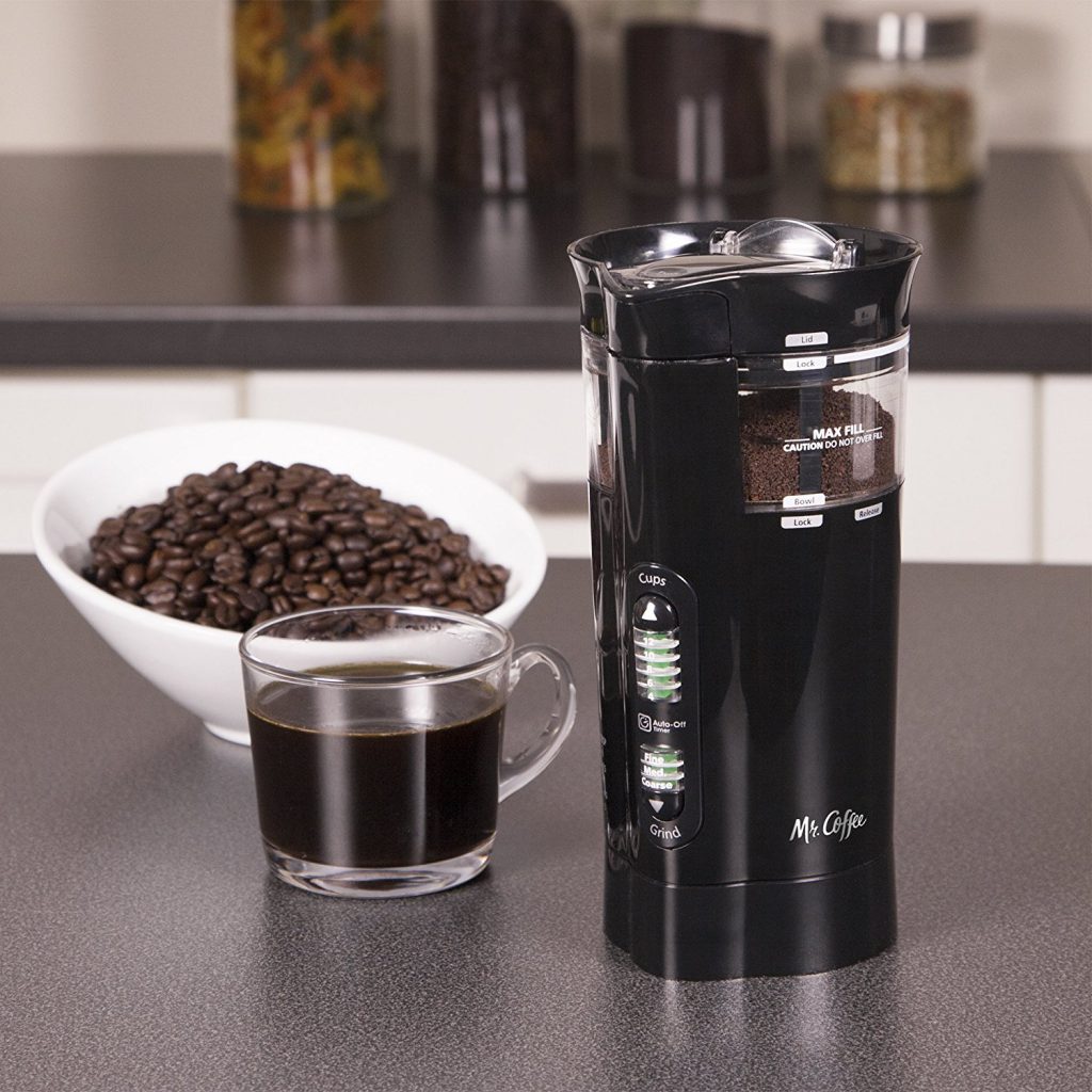 Mr. Coffee 12 Cup Electric Coffee Grinder with Multi Settings