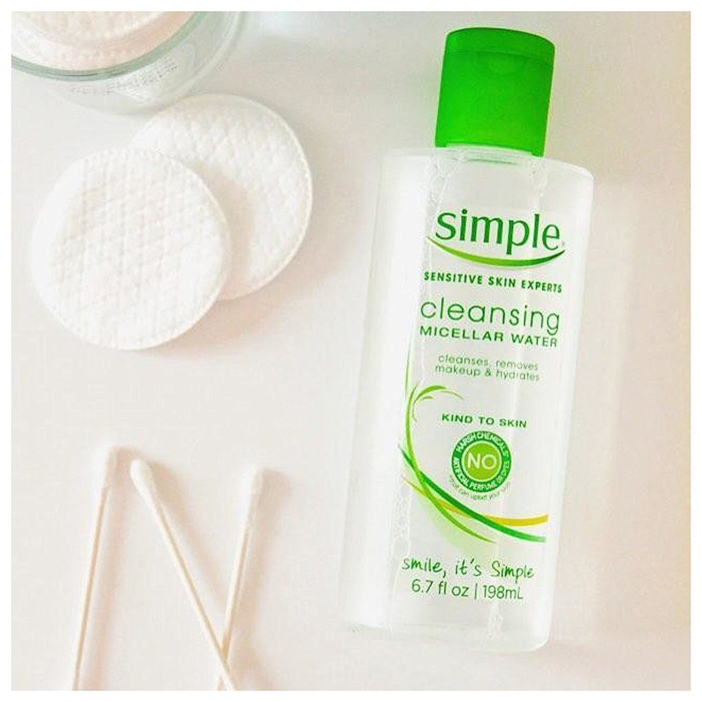 Simple Kind to Skin Cleansing Water, Micellar