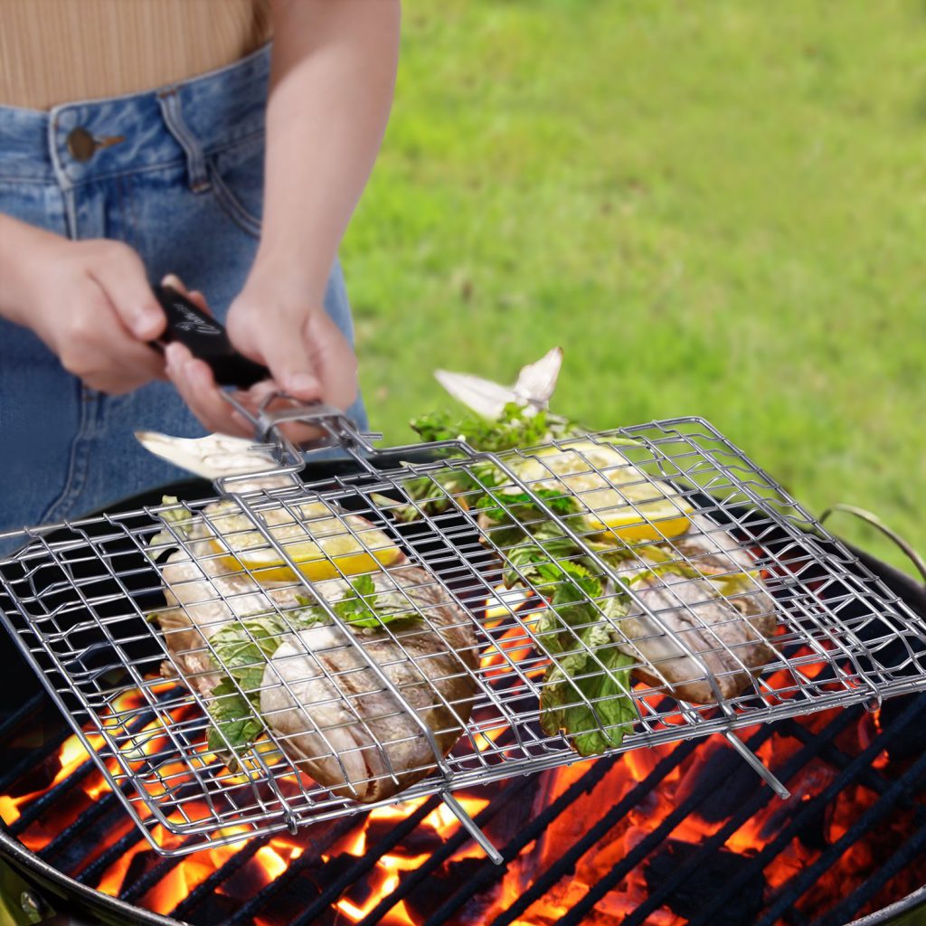 WolfWise Portable BBQ Grilling Basket