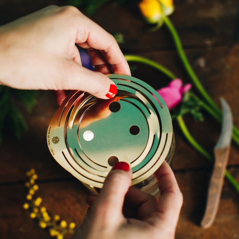 Flower Constellations Libra on Jar