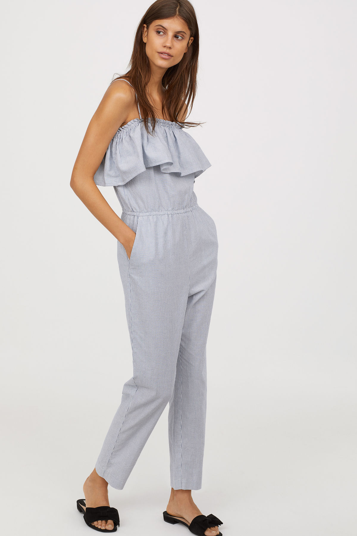 HM Off-the-shoulder Jumpsuit