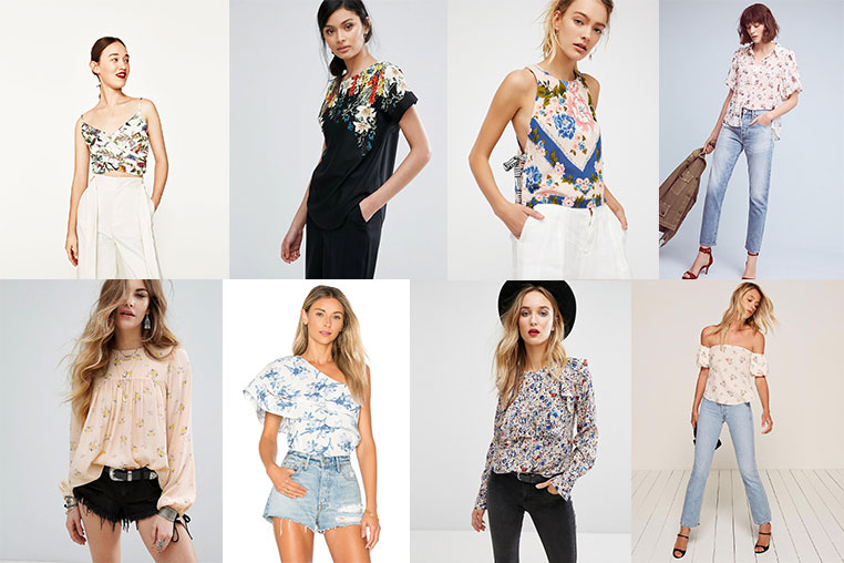 Floral Tops for Spring