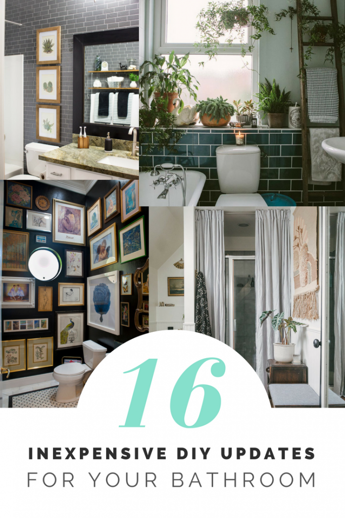 16 Inexpensive DIYs to Give Your Bathroom a Facelift – Milk & Flowers