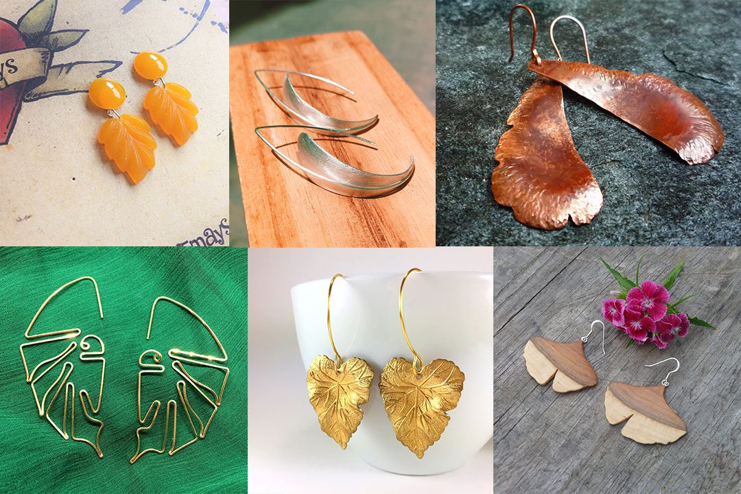 Fall Leaf Earrings